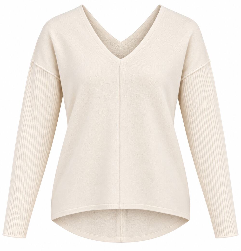 Soft Surroundings Cashmere XS Ivory Sweater Capsule Quiet Luxury Boho